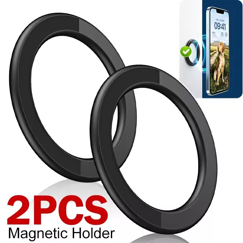 Phone Accessories Holder Car - Soporte Magnético Adhesivo para Anillo MagSafe,