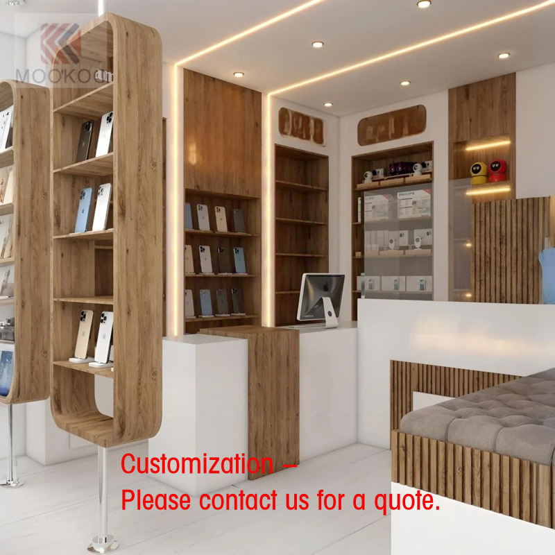 Phone Accessories Shop Design - Productos Electrónicos Personalizados, Diseño de Interiores,