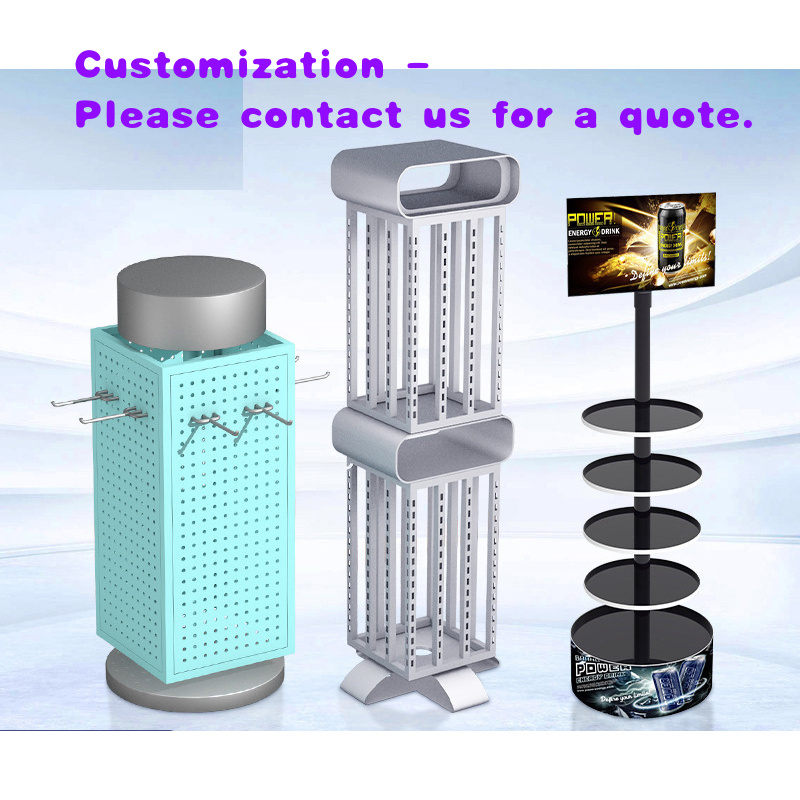 Phone Accessories Rack Display - Expositor giratorio personalizado para accesorios de