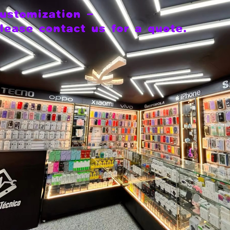 Phone Accessories Shop Design - Diseño interior moderno para tienda de