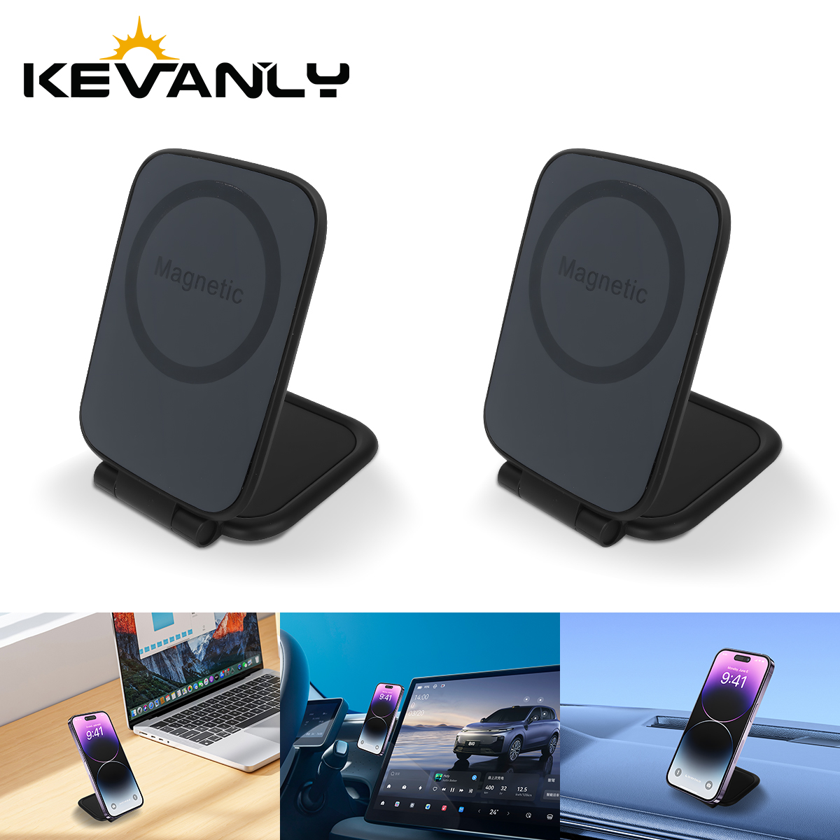 Phone Accessories Holder Car - Soporte magnético universal ultrafino para teléfono