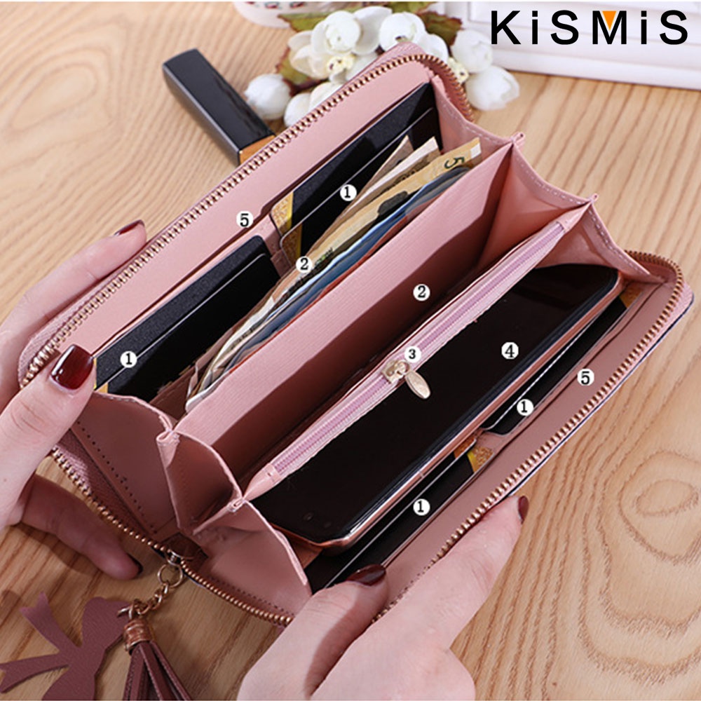 Cartera de mujer estilo corean - Phone Accessories Shop Design reseña y precio