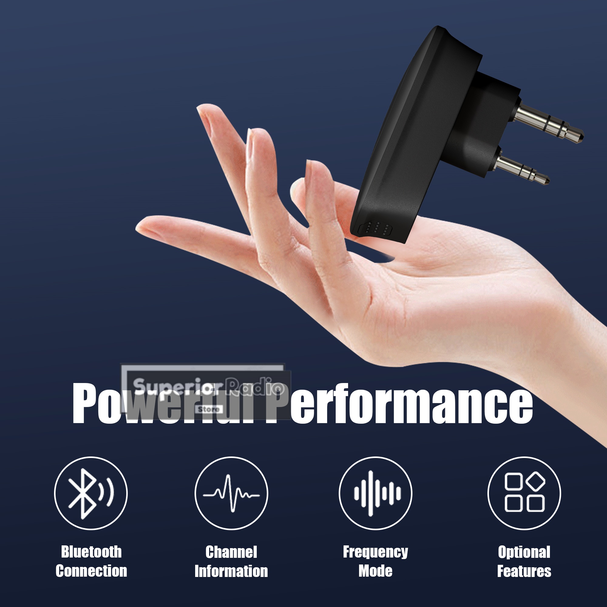 Baofeng Walkie Talkie adaptado - Phone Accessories App reseña y precio