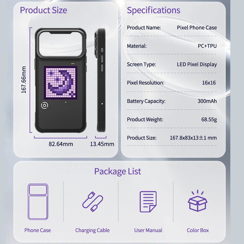 Carcasa con Pantalla de Imagen - Phone Accessories App reseña y precio