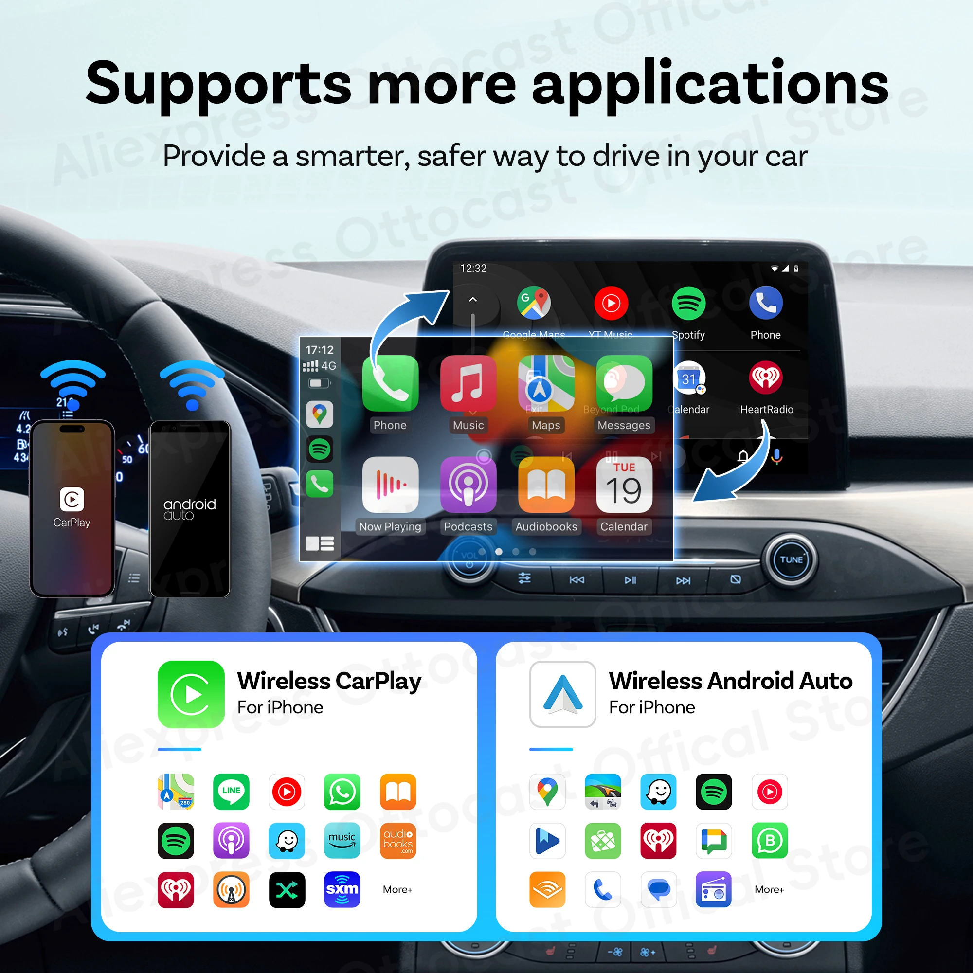 Nuevo Adaptador Inalámbrico OT - Phone Accessories And Electronics reseña y precio