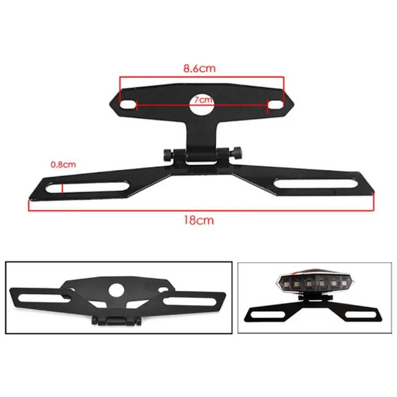 Soporte de matrícula de aleaci - Phone Accessories Company reseña y precio