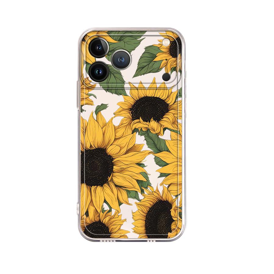 Funda con Diseño de Girasoles  - Phone Accessories Iphone reseña y precio