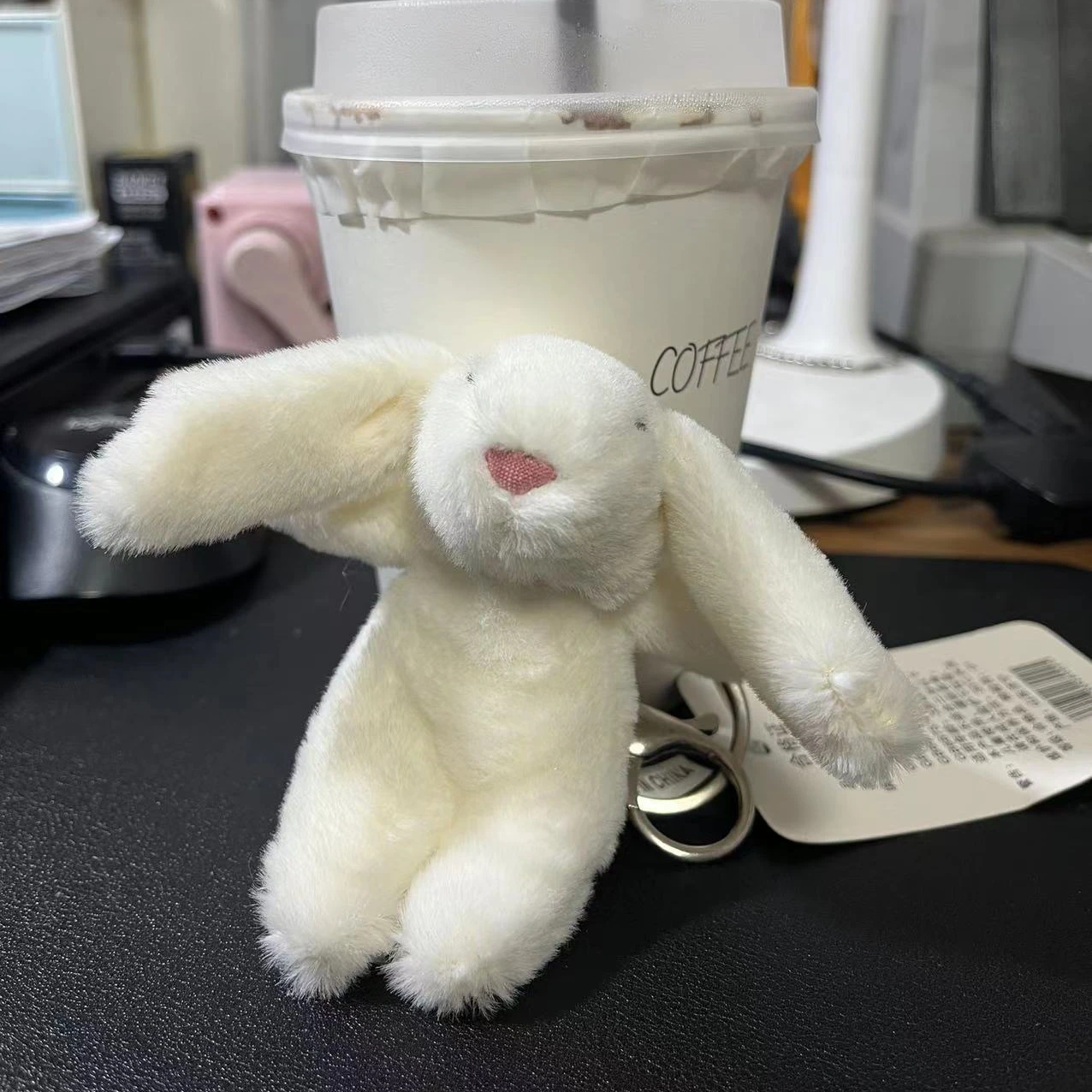 Llavero de conejo de peluche d - Phone Accessories And Electronics reseña y precio