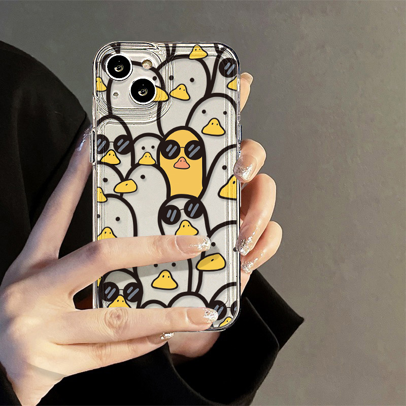 Funda bonita de pato de dibujo - Phone Accessories Iphone reseña y precio