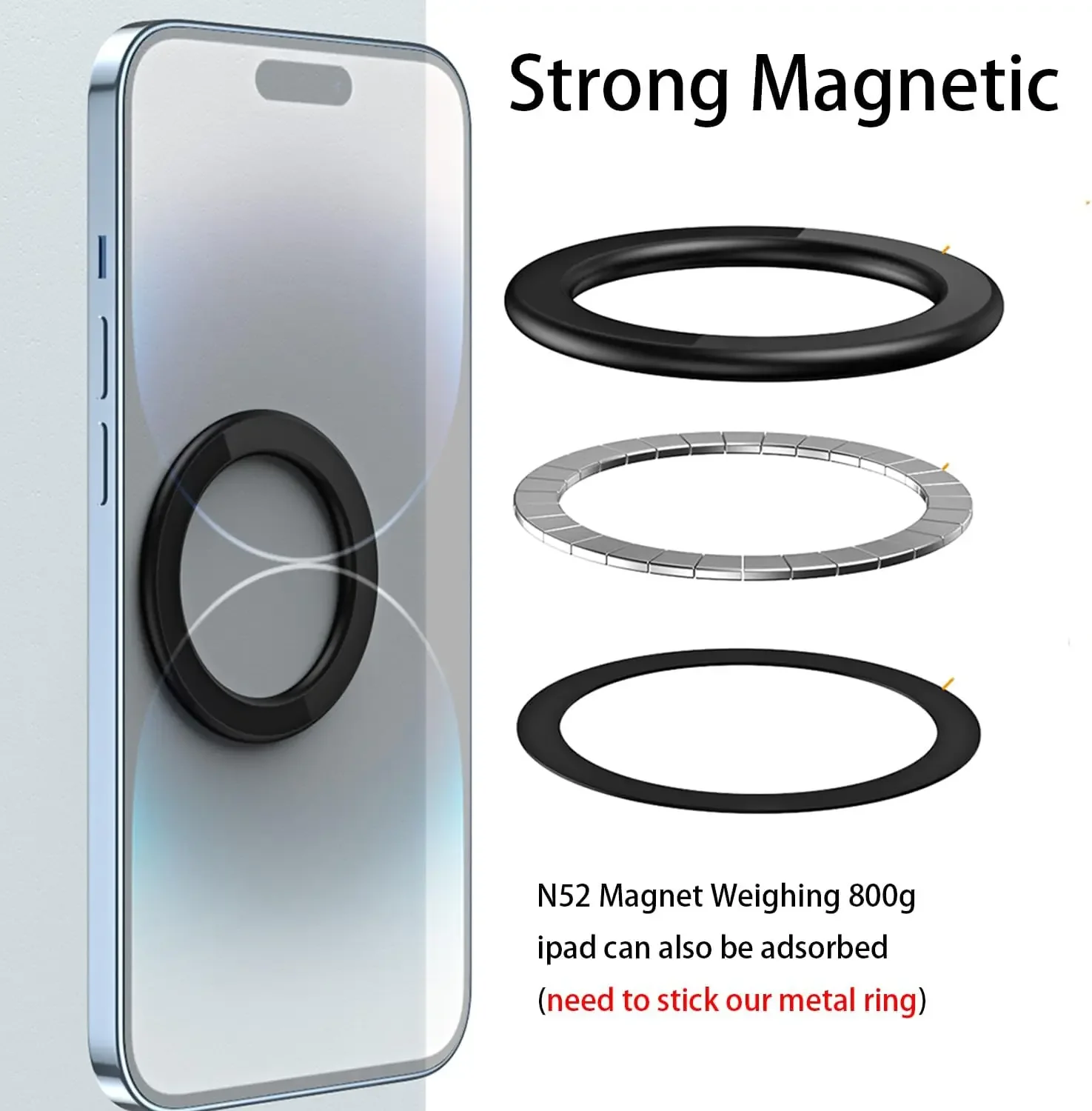 Soporte Magnético Adhesivo par - Phone Accessories Holder Car reseña y precio