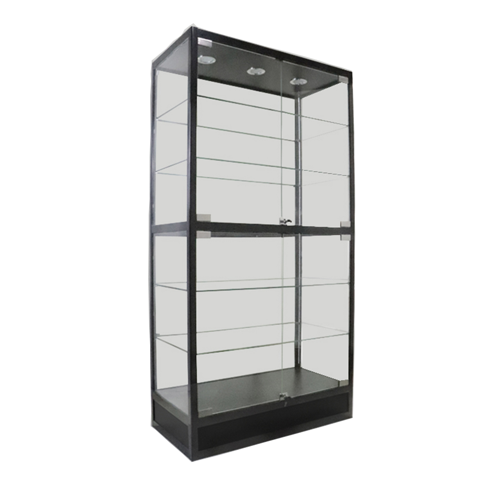 Gabinetes de exhibición de esc - Phone Accessories Shop Design reseña y precio