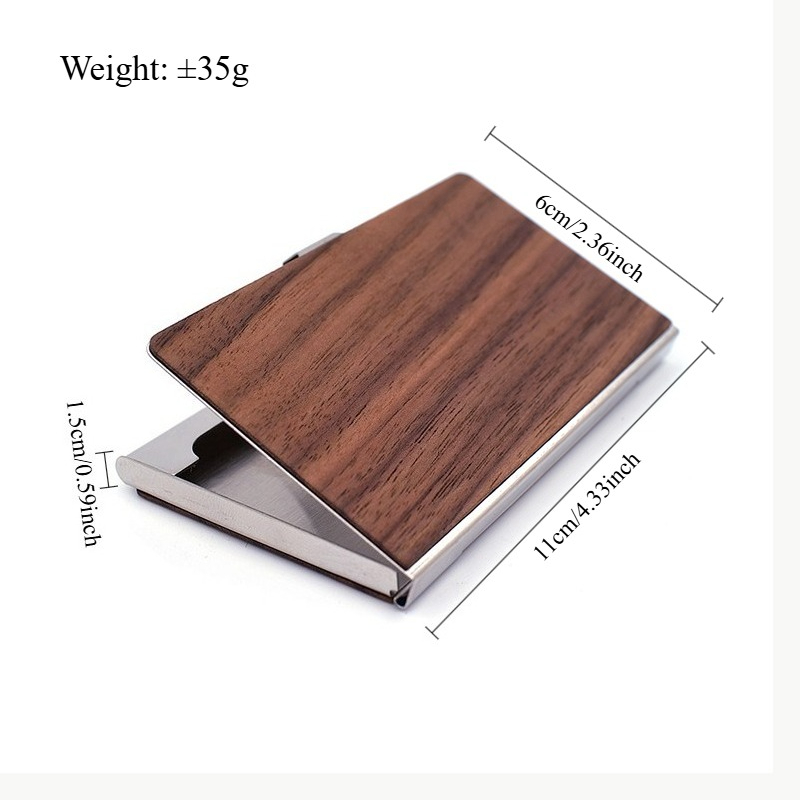 Estuche para tarjetas de visit - Phone Accessories Company reseña y precio