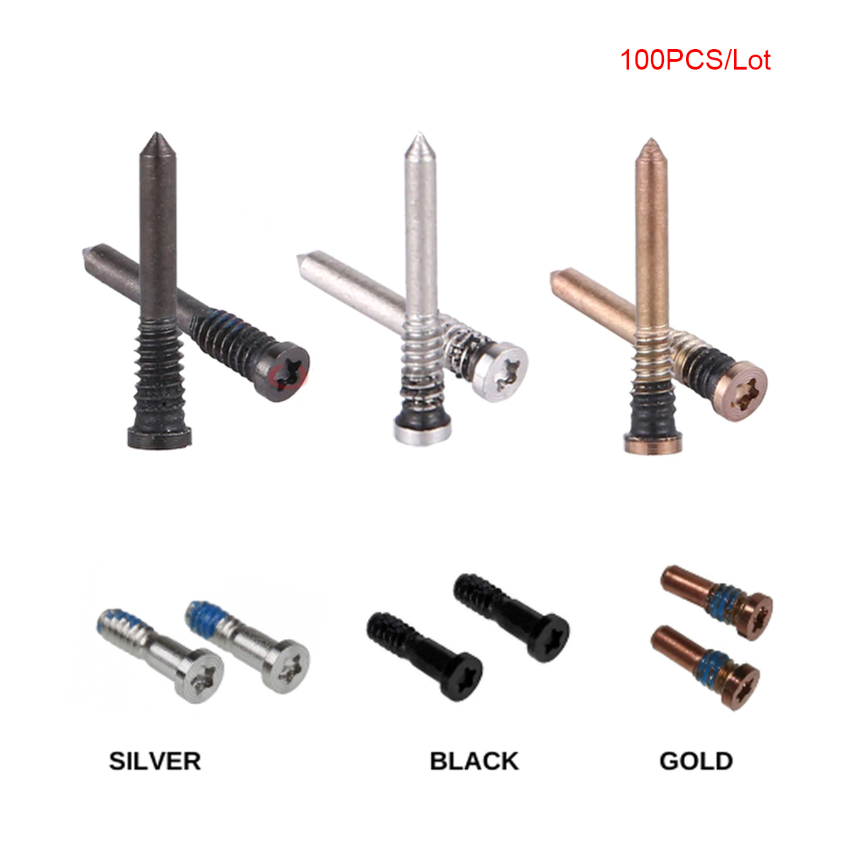100 tornillos Pentalobe inferi - Phone Accessories Repair reseña y precio