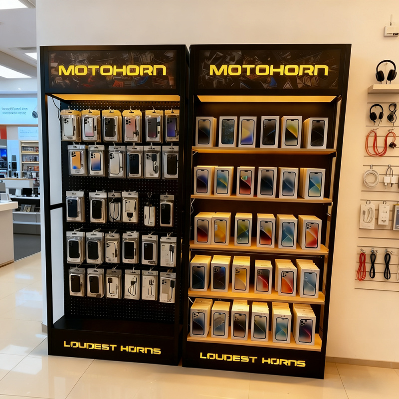 Estante de exhibición de acces - Phone Accessories Rack Display reseña y precio