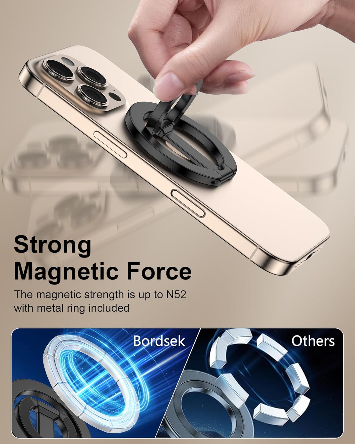 Soporte de agarre para teléfon - Pop Socket Grip reseña y precio